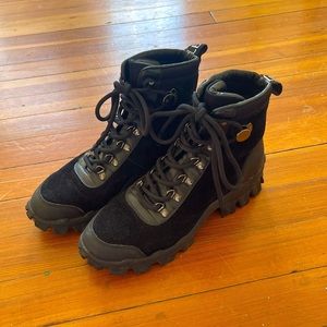 Moncler Combat Boots